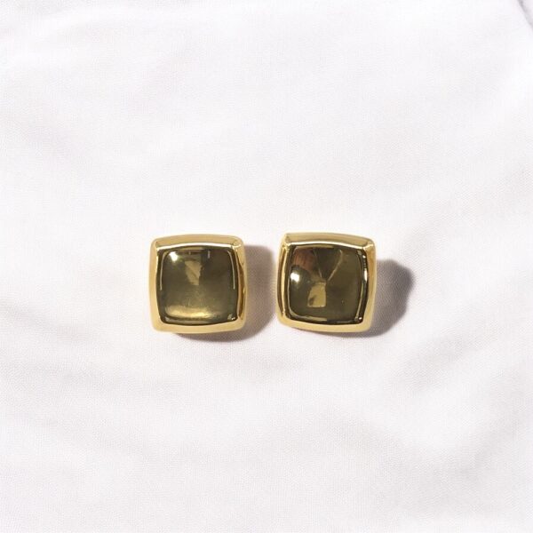 Crystaline Square Earrings