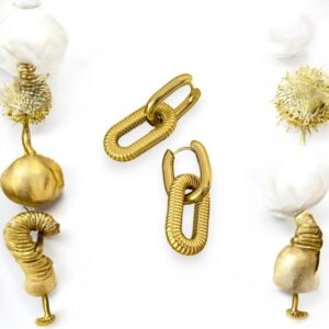 Auriel Triple Pearl Earrings